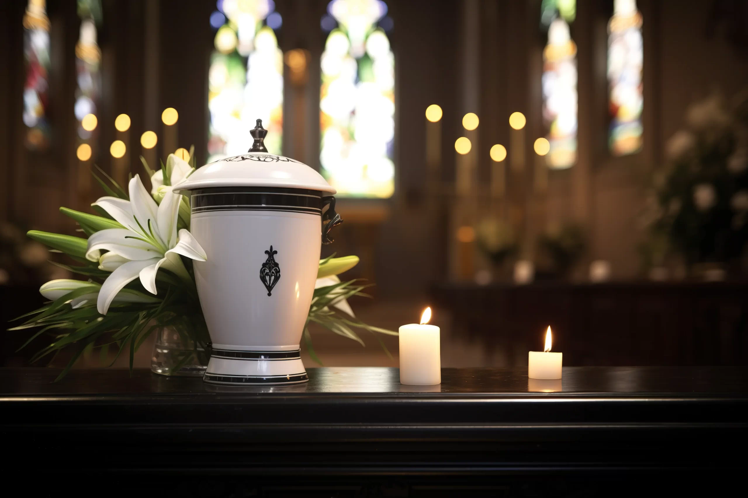 Urn in Church