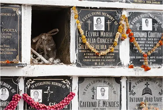 Interment At Columbarium